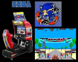 Sega: Una de les empreses que va dominar el mercat de les m�quines recreatives.