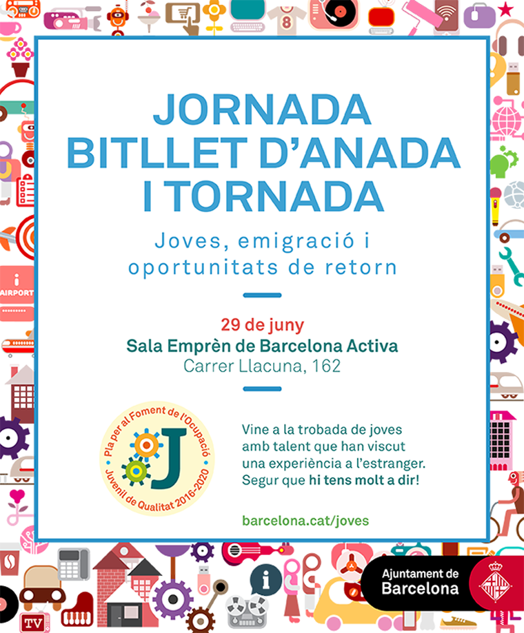 Cartell bitllet d'anada i tornada 2017